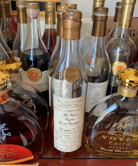 Cognac François VOYER 85/88/90/93 pour BAR DORAS 132本限定 (700ml/48%vol)