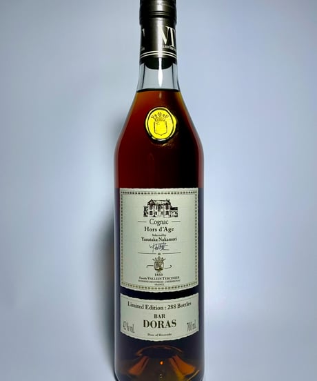 Vallein Tercinier Cognac Grande Champagne Lot N 78 pour BAR DORAS 240本限定 (700ml/53.3%vol)