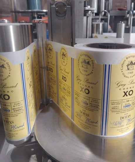 Cognac Guy PINARD＆Fils XO 1989 (34年) pour BAR DORAS 300本限定 (500ml/43.1%vol)