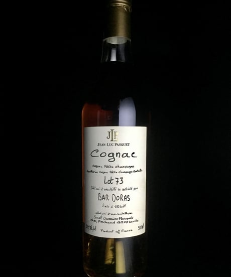Cognac Jean-Luc PASQUET Lot73 Petite Champagne for BAR DORAS 180本限定