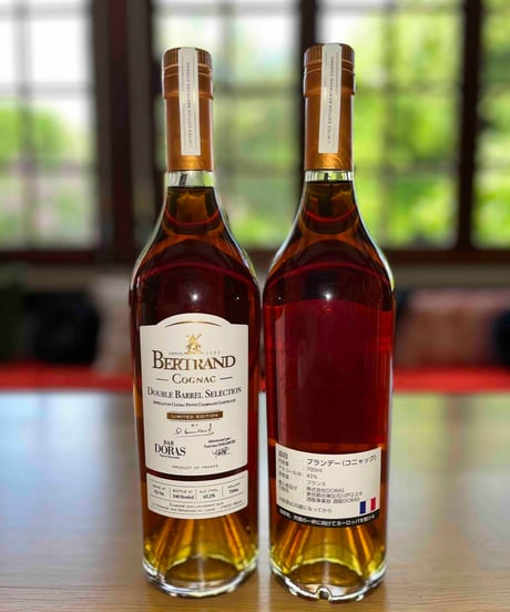 Cognac BERTRAND Double Barrel Selection Lot «92/94» pour BAR DORAS 240本限定 (700ml/43.2%vol)