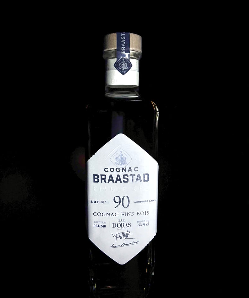 BRAASTAD Cognac Fins Bois Lot 90 pour BAR DORAS