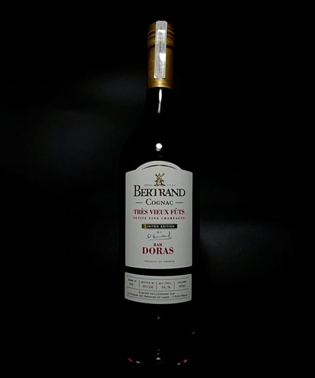 Cognac BERTRAND « Très Vieux Fûts pour »BAR DORAS 120本限定(700ml/50.7%vol)