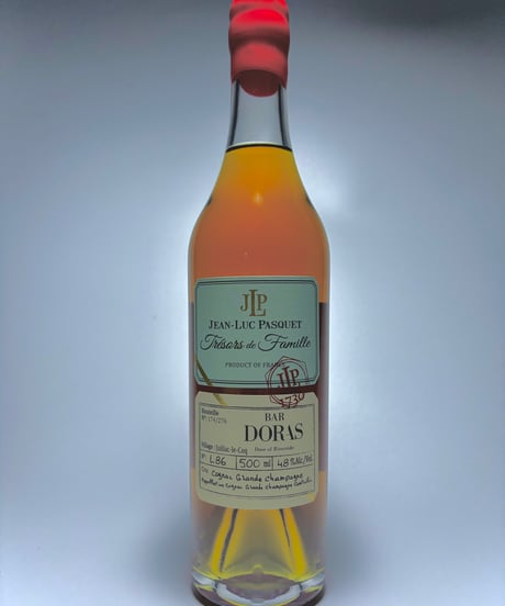 Jean-Luc PASQUET “Trésors de Famille” Cognac GC L.86 pour BAR DORAS 276本限定 (500ml/48%vol)