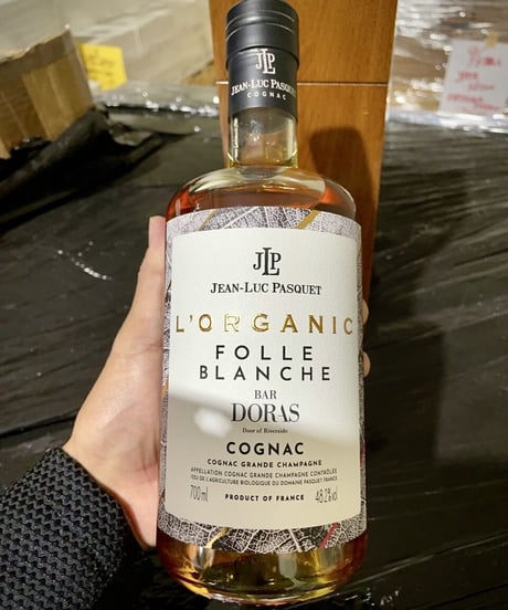 Cognac PASQUET L’ Organic Folle Blanche L.Ⅻ pour BAR DORAS 240本限定 (700ml/49.3%vol)