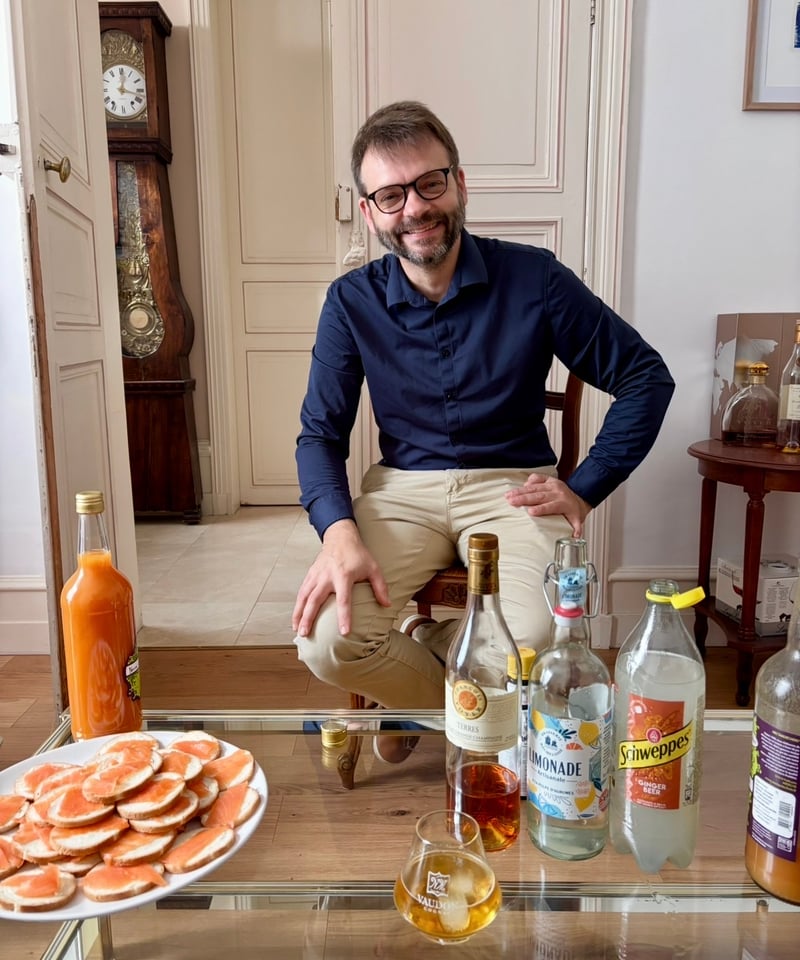 Cognac François VOYER Lot 84 pour BAR DORAS et