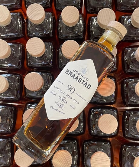 BRAASTAD Cognac Fins Bois Lot 90 pour BAR DORAS 240本限定 (700ml/53%vol)