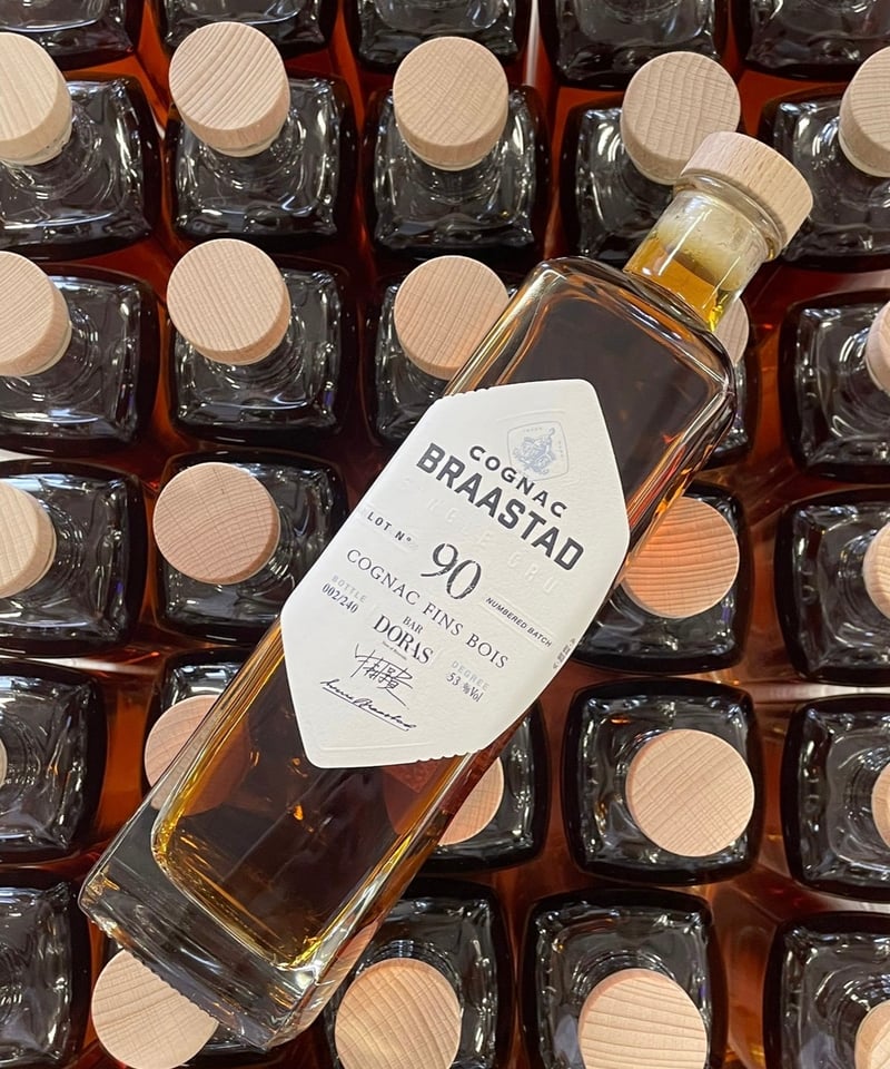 BRAASTAD Cognac Fins Bois Lot 90 pour BAR DORAS