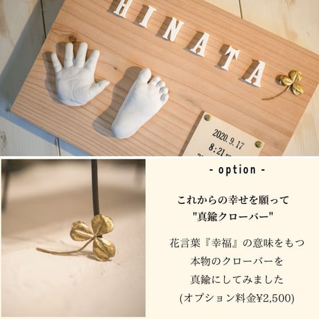 オプション　真鍮クローバー