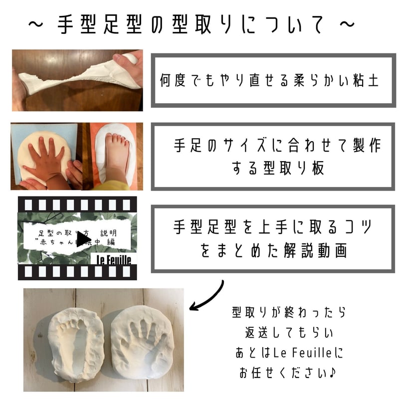 生後6ヶ月以内のお子様対象商品】立体手形足形アート 『 Jupiter