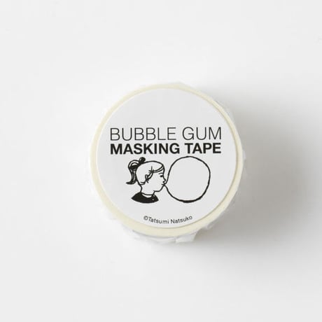 BUBBLE GUM マスキングテープ-White
