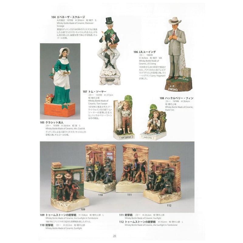 目でも陶酔できる ウイスキーボトル | 横山美術館
