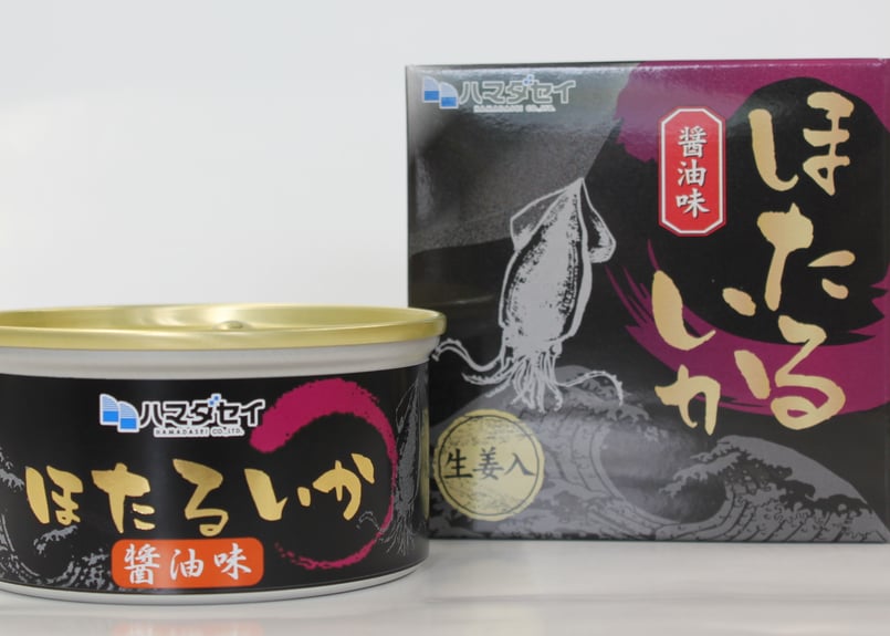ほたるいか缶詰 醤油味（送料別） | かに物語