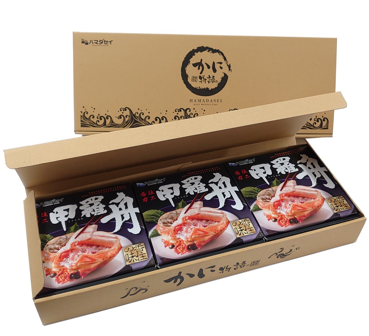 甲羅舟香住ガニ3個入り（送料別） | かに物語