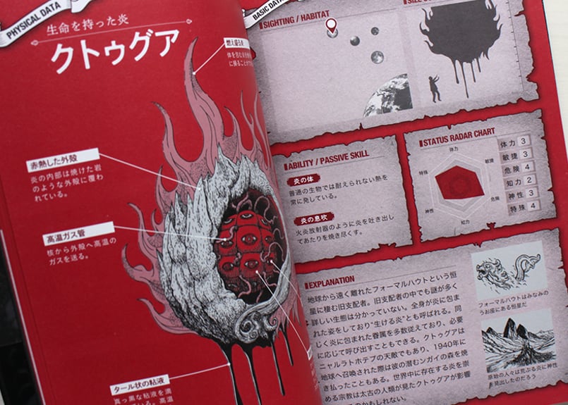クトゥルフ神話生物解剖図鑑 | 虚実書店マボロシ