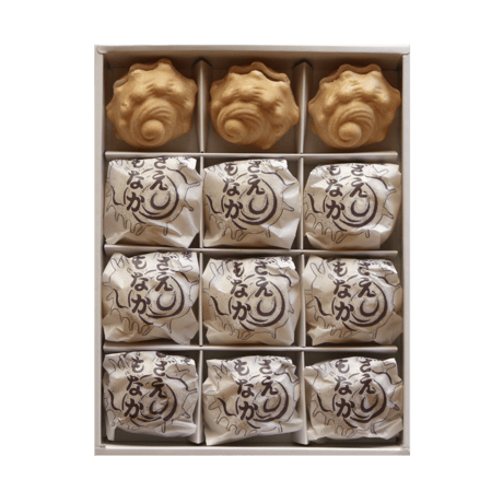さざえ最中（１２個入り）