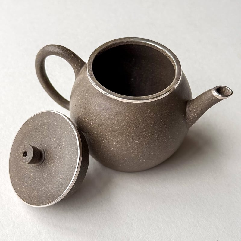 平蓮青灰段壺【100cc】 | バンブー茶館