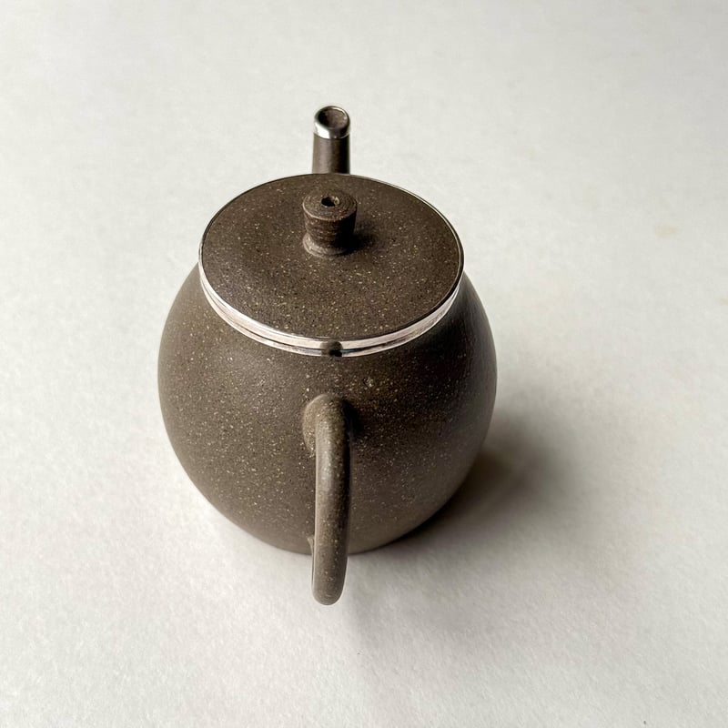 平蓮青灰段壺【100cc】 | バンブー茶館