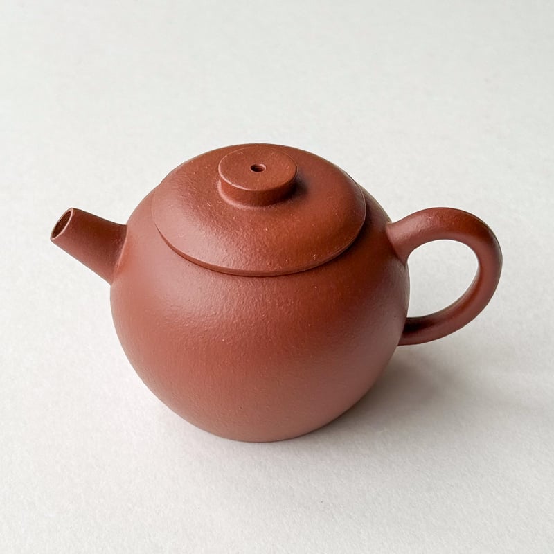 具輪珠朱泥壺【110cc】 | バンブー茶館