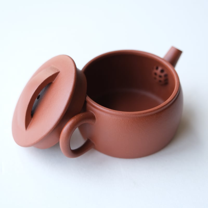朱泥薄胎漢瓦壺【90cc】 | バンブー茶館