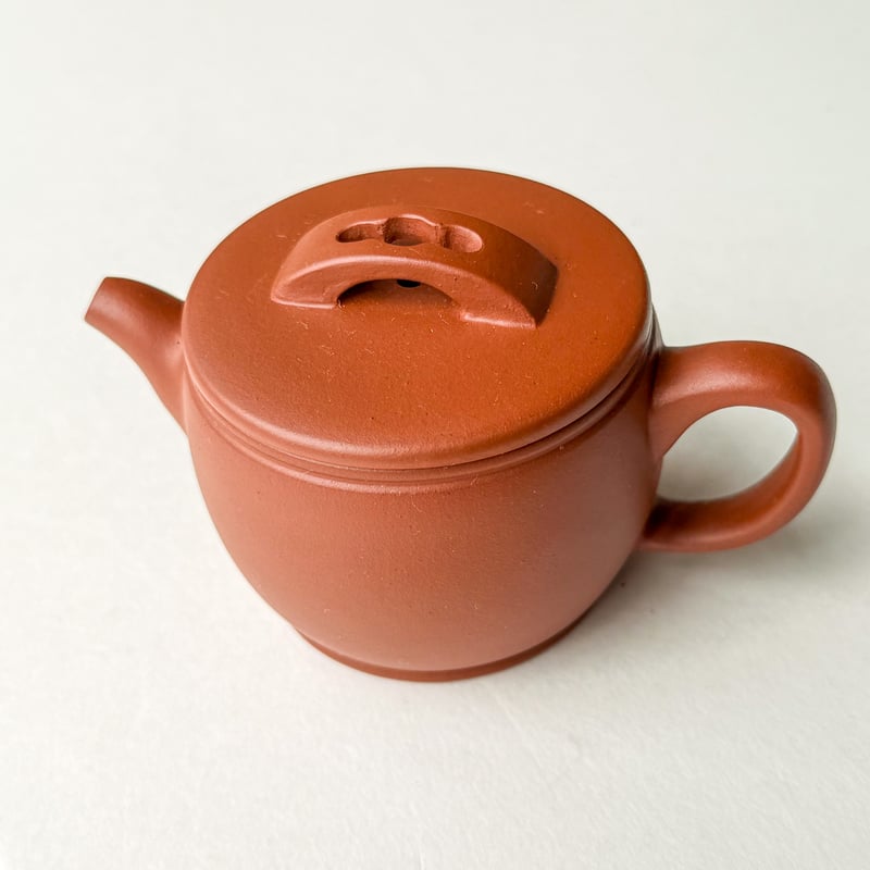 朱泥漢瓦壺【110cc】 | バンブー茶館