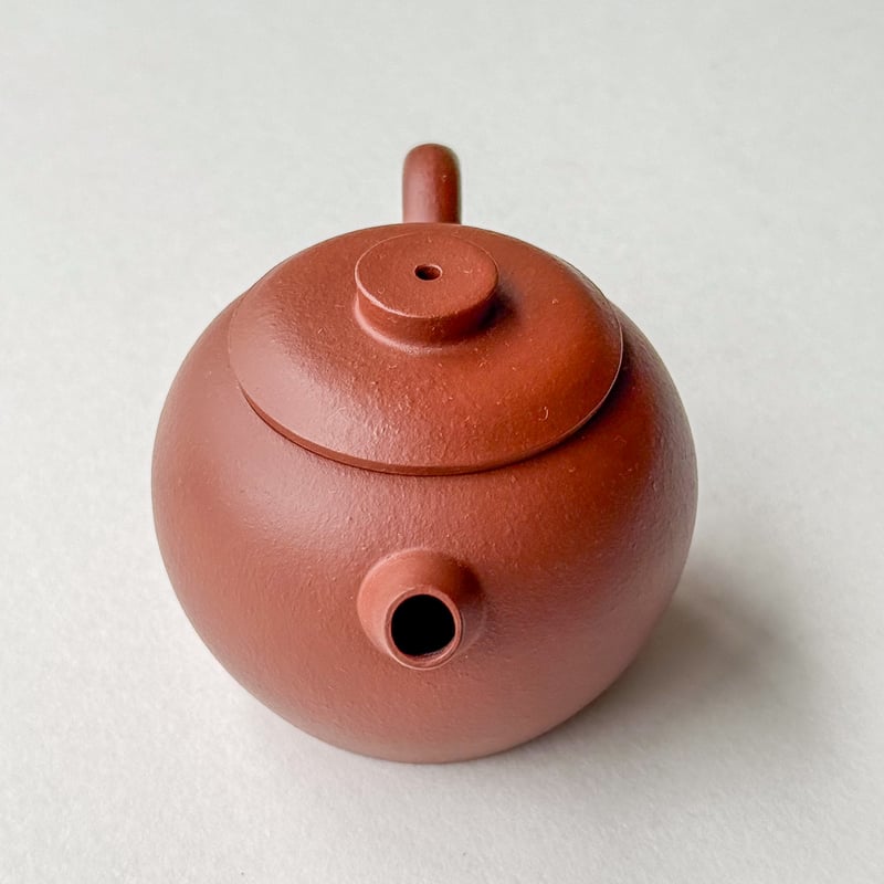 具輪珠朱泥壺【110cc】 | バンブー茶館
