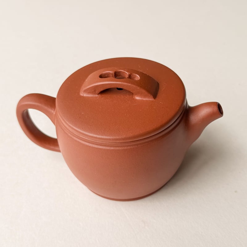 朱泥漢瓦壺【110cc】 | バンブー茶館