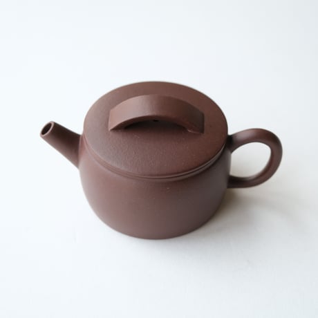 ♢中国 漢詩刻文自在飾り蓋 朱泥茶壺 茶器 茶道具 コレクション