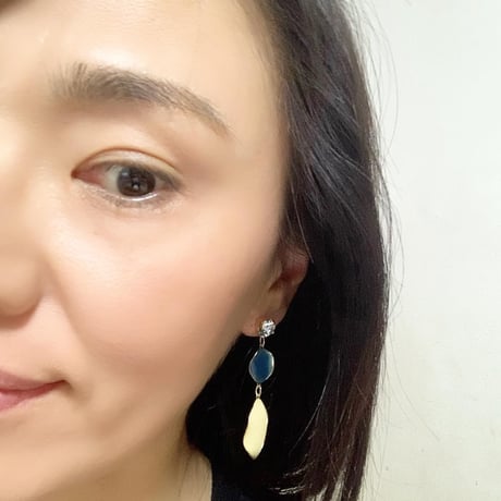 秋色ピアス