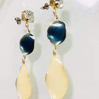 秋色ピアス