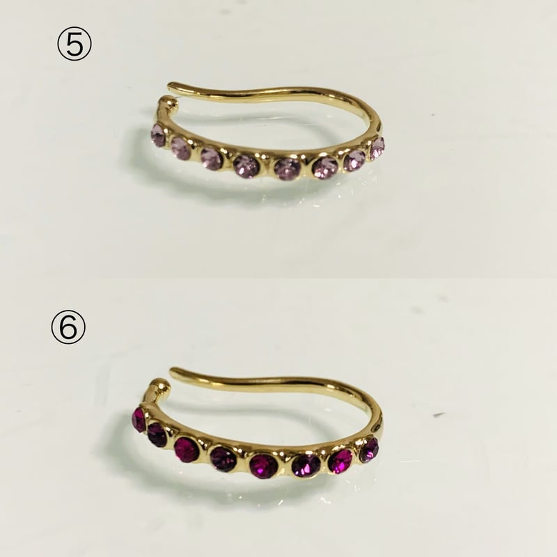 ラスト1個 スワロフスキー使用イヤーカフ ラスト1個 スワロフスキー使用イヤーカフ SWAROVSKI イヤーカフ 「公式