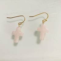 天然石ピアス