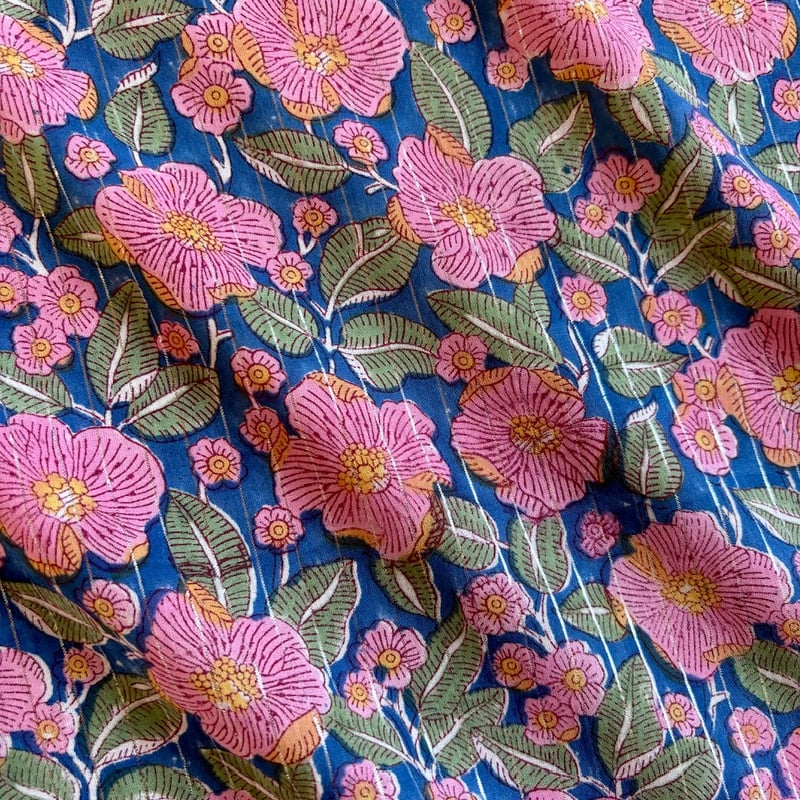 ブロックプリント Zaku.Block テーパードズボン Zaku.Block ブロックプリント テーパードズボン SZ Blockprints