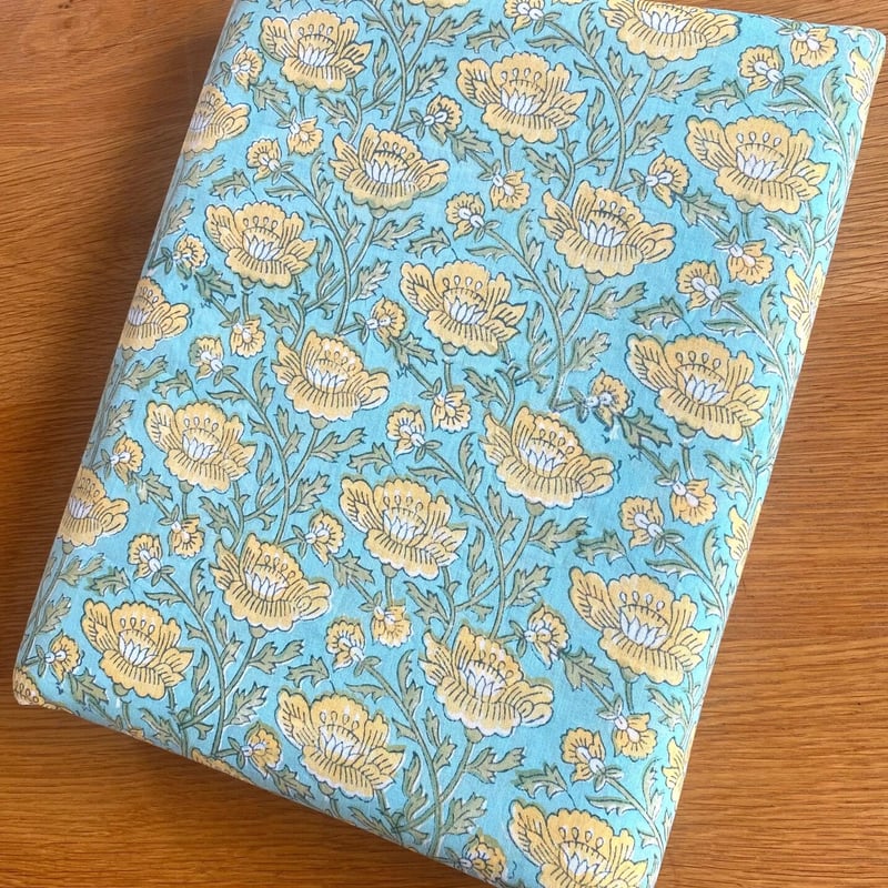 インド綿 ハンドブロックプリント生地 FB-21100197HBC | suitao fabric