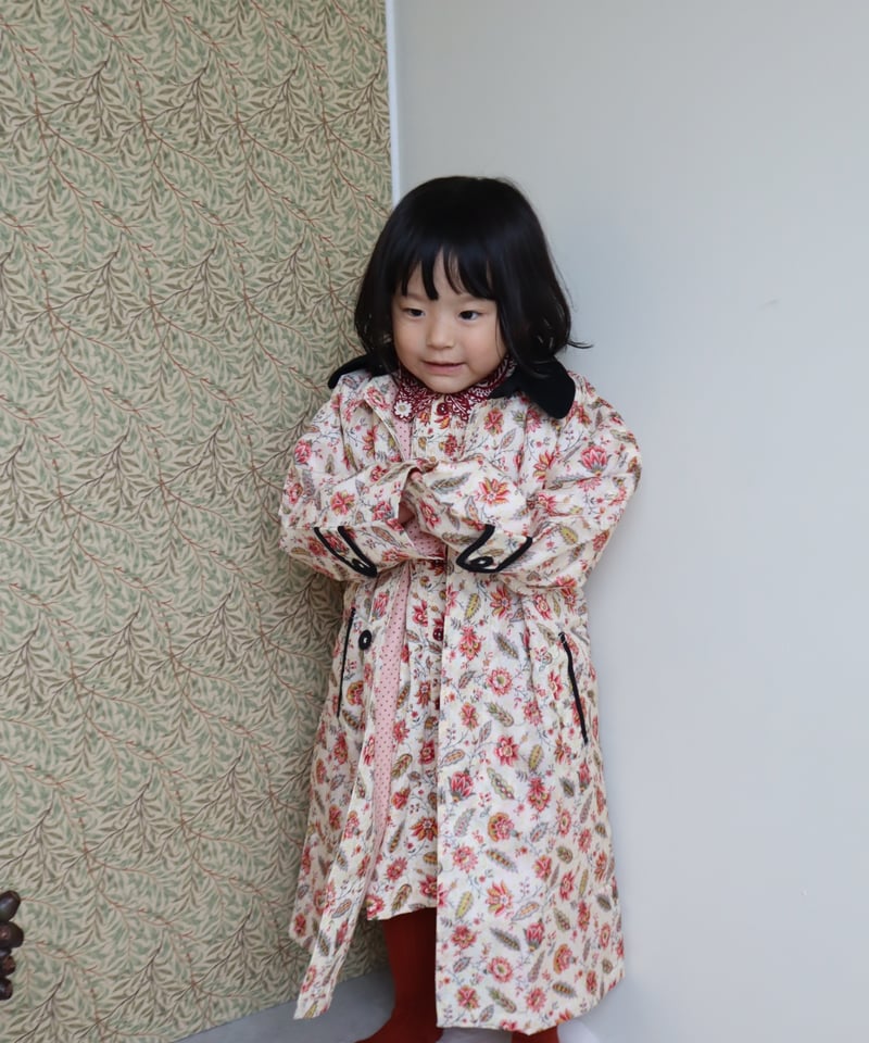 BONJOUR DIARY] TRENCH COAT | Aline print | Ro