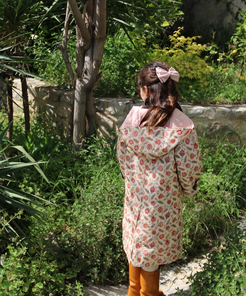 BONJOUR DIARY] TRENCH COAT | Aline print | Ro