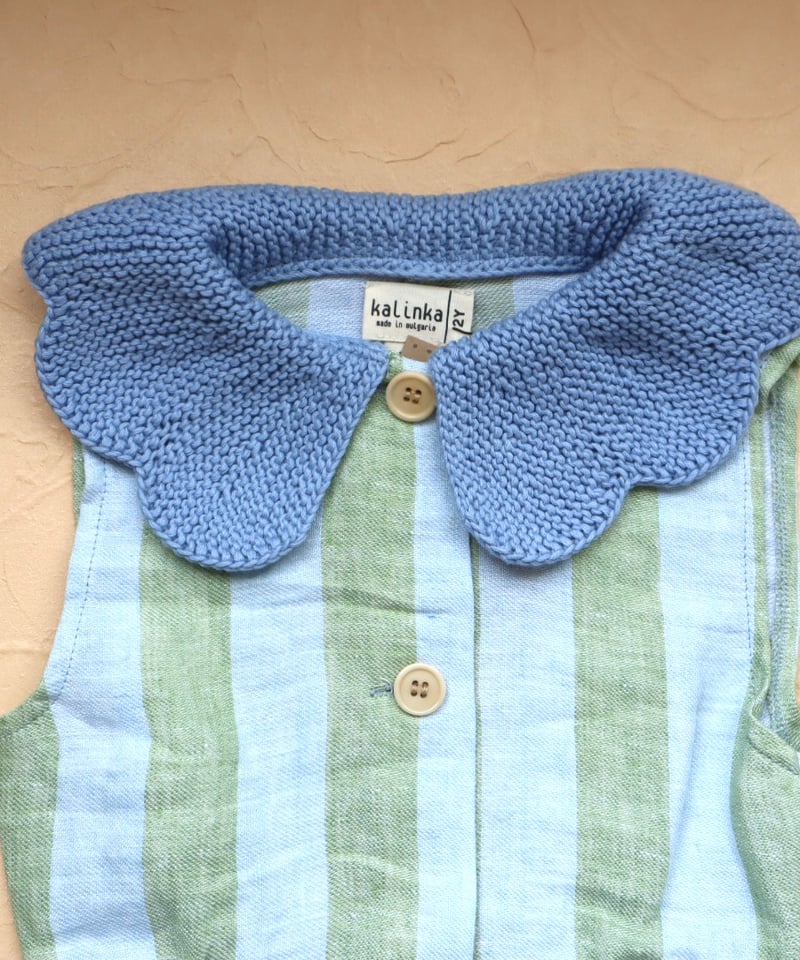 Kalinka]【残りわずか！】Cordelia Overall | Pastel Stri