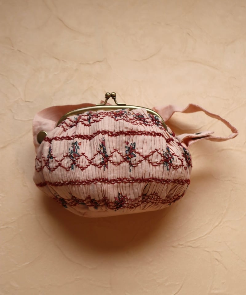 BONJOUR DIARY]【残りわずか！】Wallet bag | Pink Garden