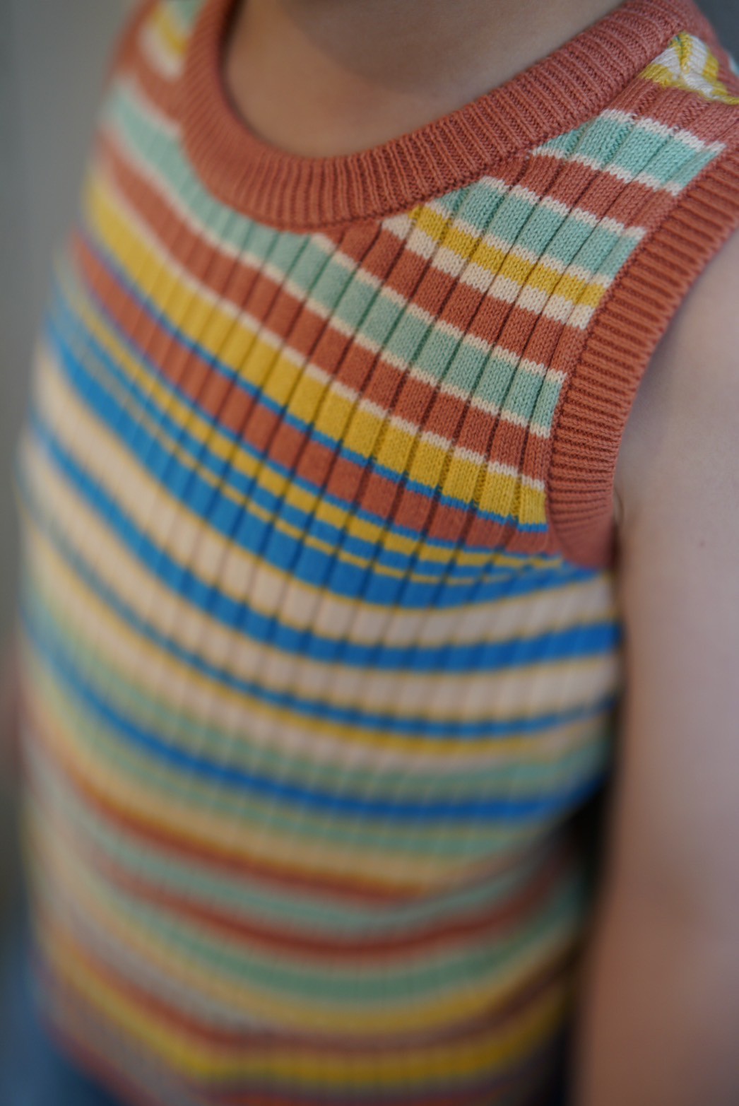 MABLI] SOLVA VEST | BOARDWALK STRIPE | RonRon