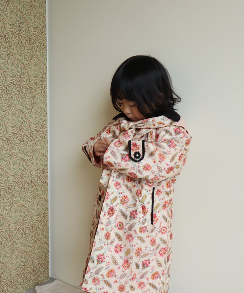 BONJOUR DIARY] TRENCH COAT | Aline print | Ro