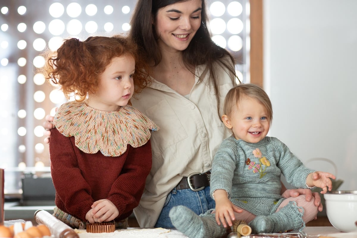 Kalinka] Emma Set | Mint | RonRon baby and mom