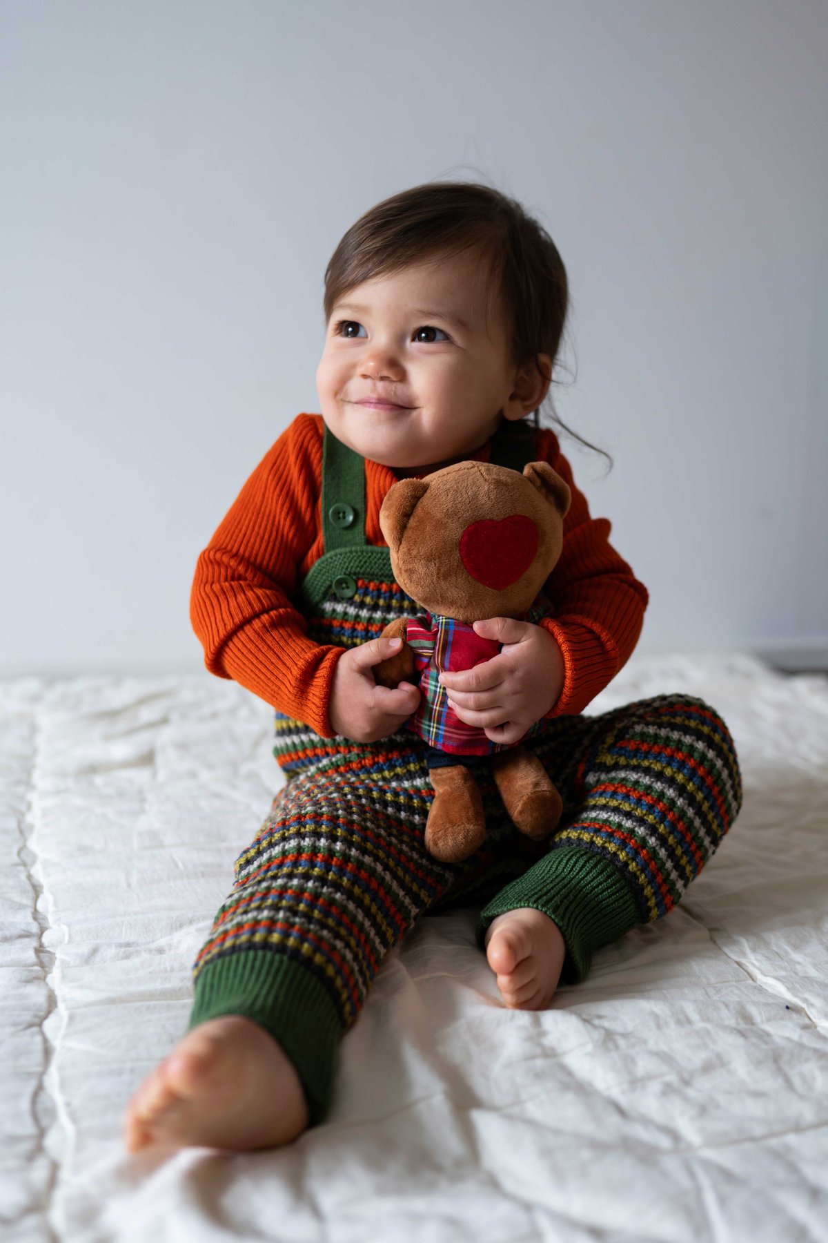 mabli マブリ　ニット　セーター　オーバーオール2Y MABLI]【LAST1！！】PORTH OVERALLS | MONSTERA | Ro