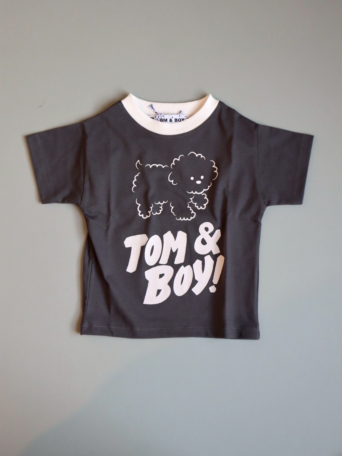 Tom & Boy] T-SHIRT | Black | RonRon baby and m