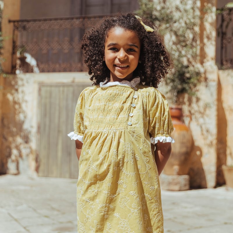 Lali kids ワンピース 24aw 4y ワンピース Lali Kids Tulip Dress