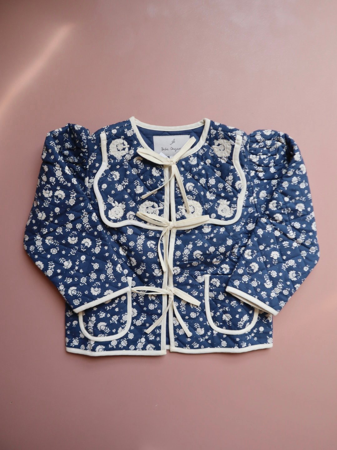 bebe organic アウター Bebe Organic] Amari Jacket | Padded Ditsy Flor