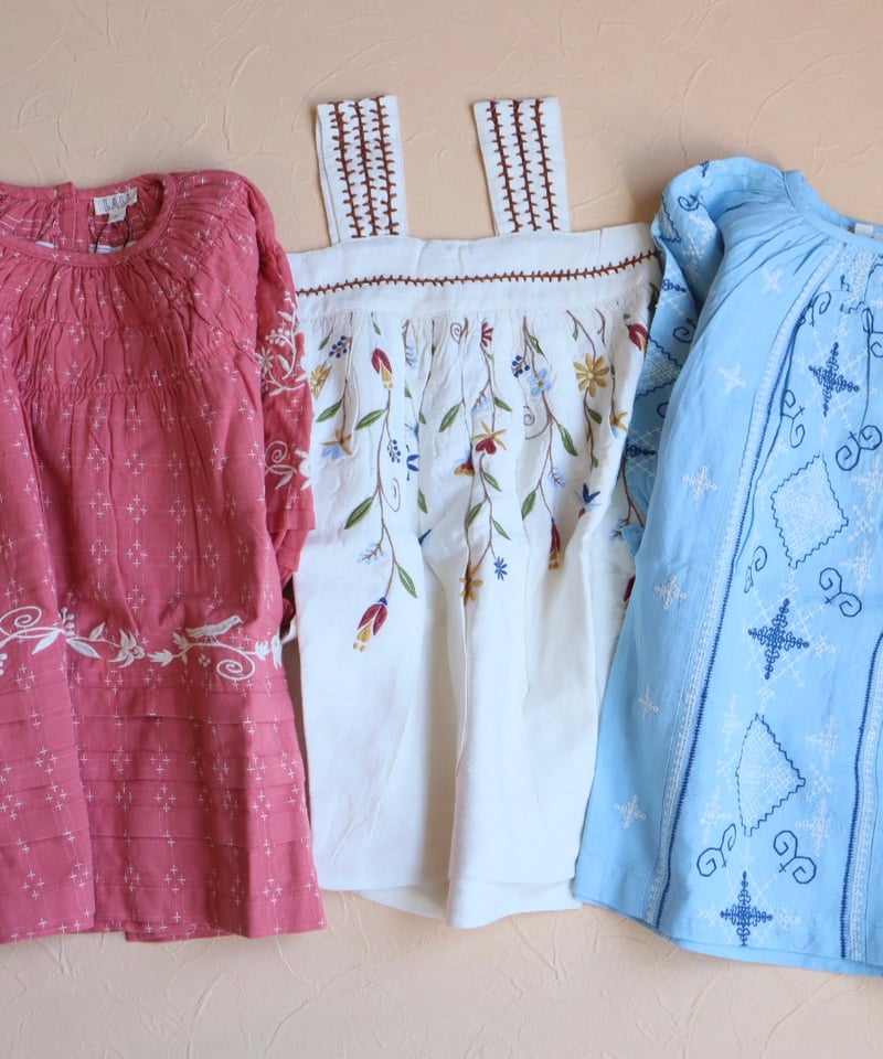 Lali Kids] Crocus Dress | Airy Blue Linen | Ro