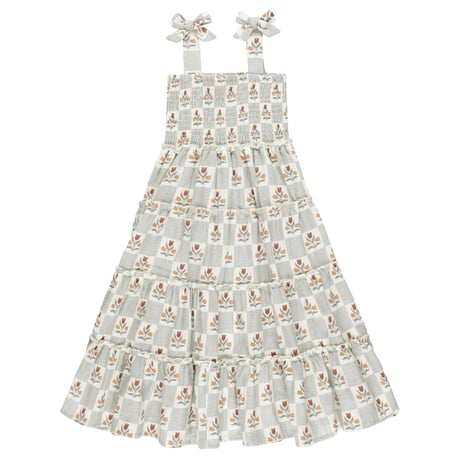 [Rylee+Cru] TAYLOR DRESS  | GARDEN GRID