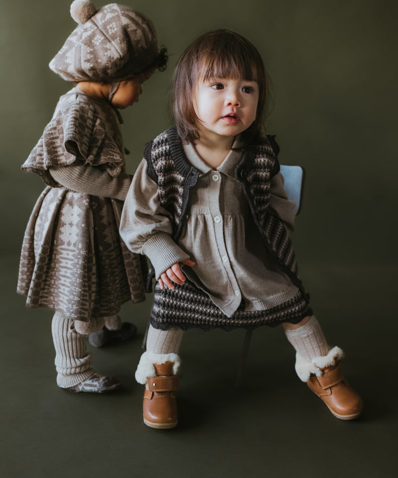 MABLI]【LAST1！！】PORTH VEST | UMBER | RonRon ba