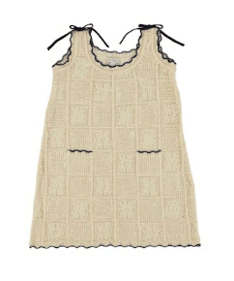 Bebe Organic]【残りわずか！】Elina Dress | Natural Lac