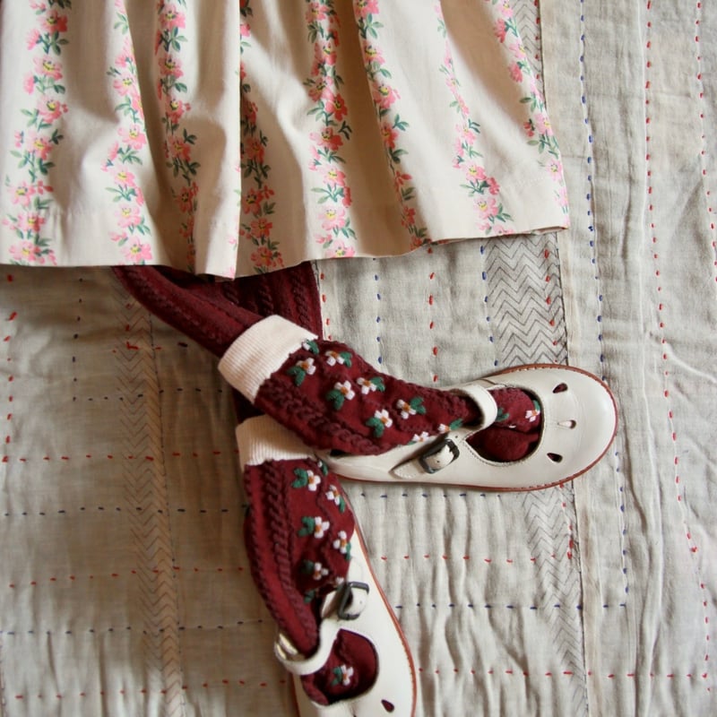 BONJOUR DIARY]【LAST1！！】TIGHTS | torsade wine |